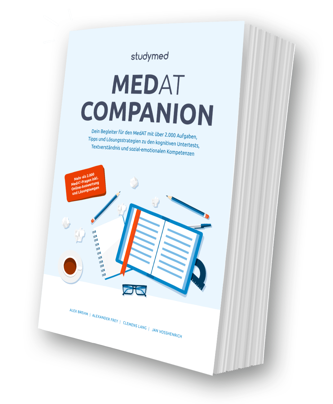Das MedAT-Companion Buch von studymed