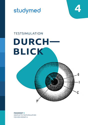 Buchcover studymed MedAT Testsimulation 4: Durchblick
