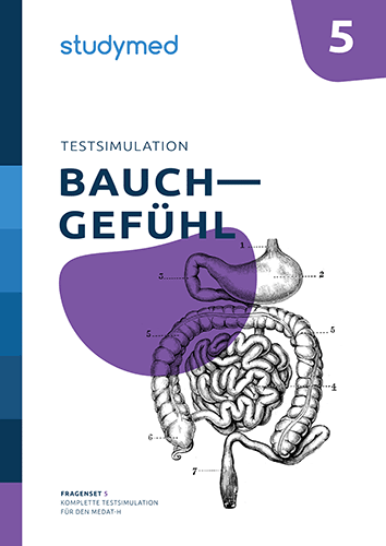 Buchcover studymed MedAT Testsimulation 5: Bauchgefuehl