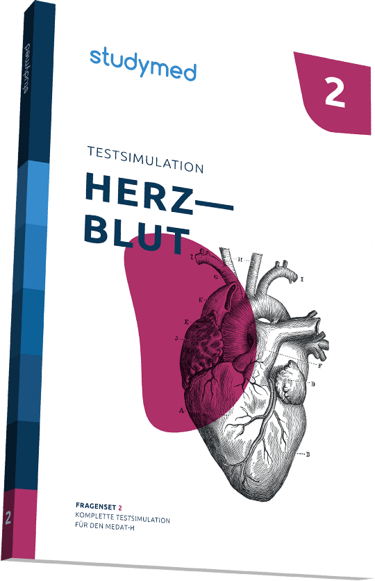 Das MedAT Testsimulation Buch 2: Herzblut von studymed
